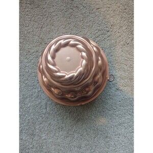 Vintage Copper Color Jello Mold 6 Cups